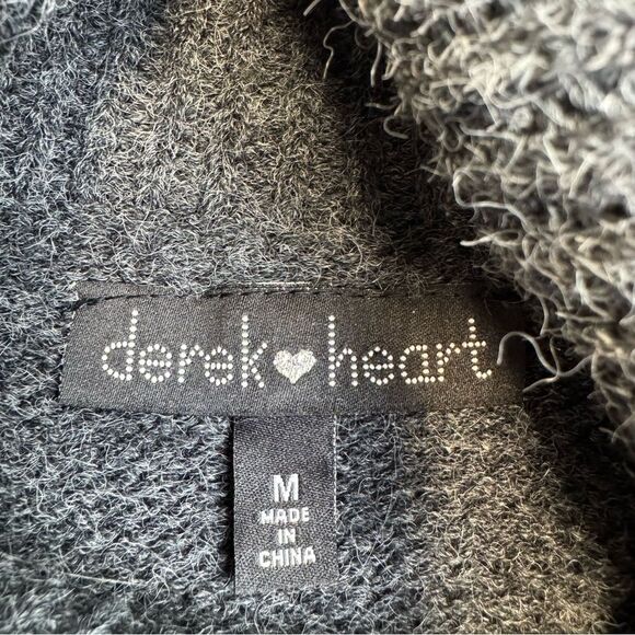 Derek Heart Women's Grey Gray Cowl Neck Sleeveless Hi Low Sweater M Med Medium - Picture 6 of 11